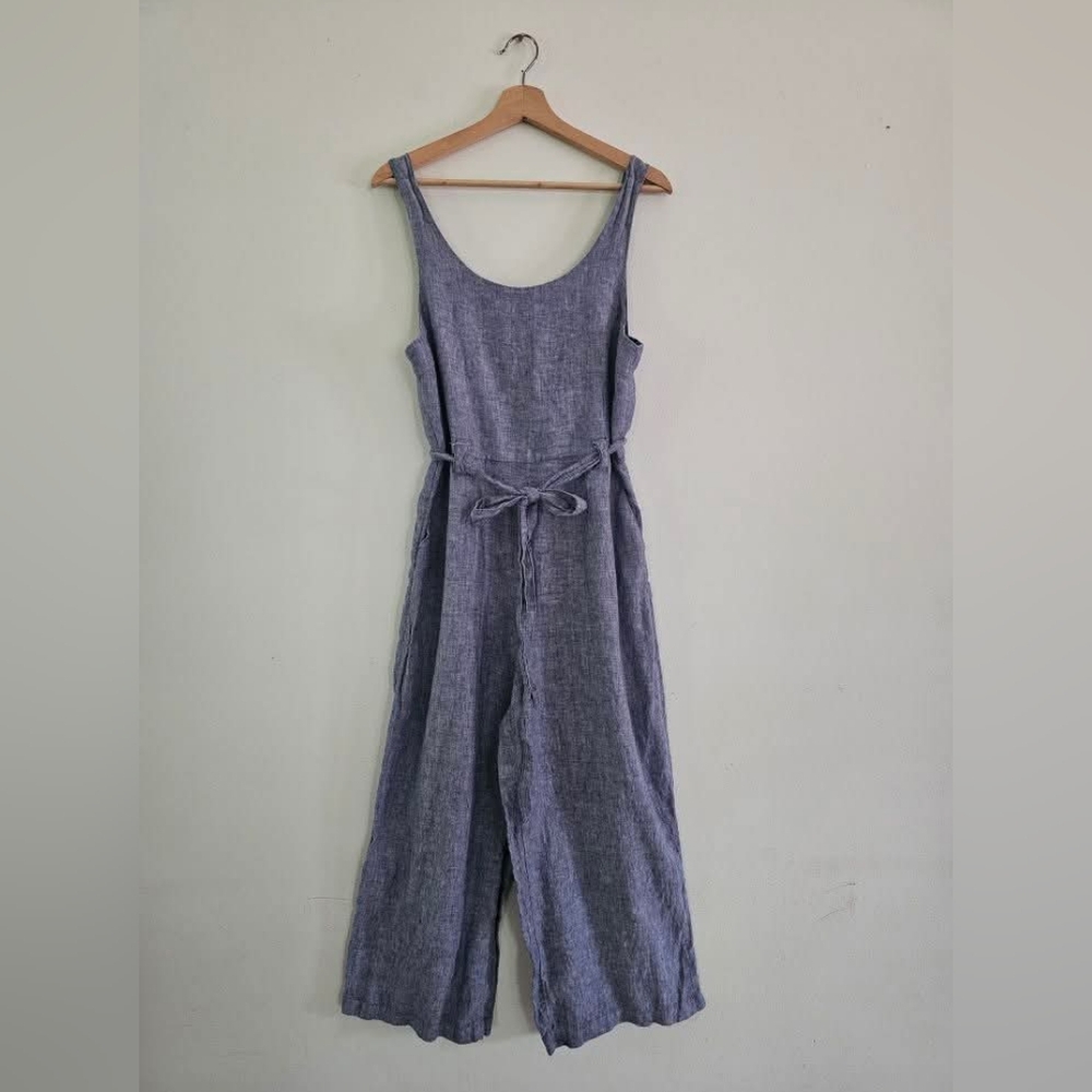 Rachel Zoe Linen Jumpsuit Size 10